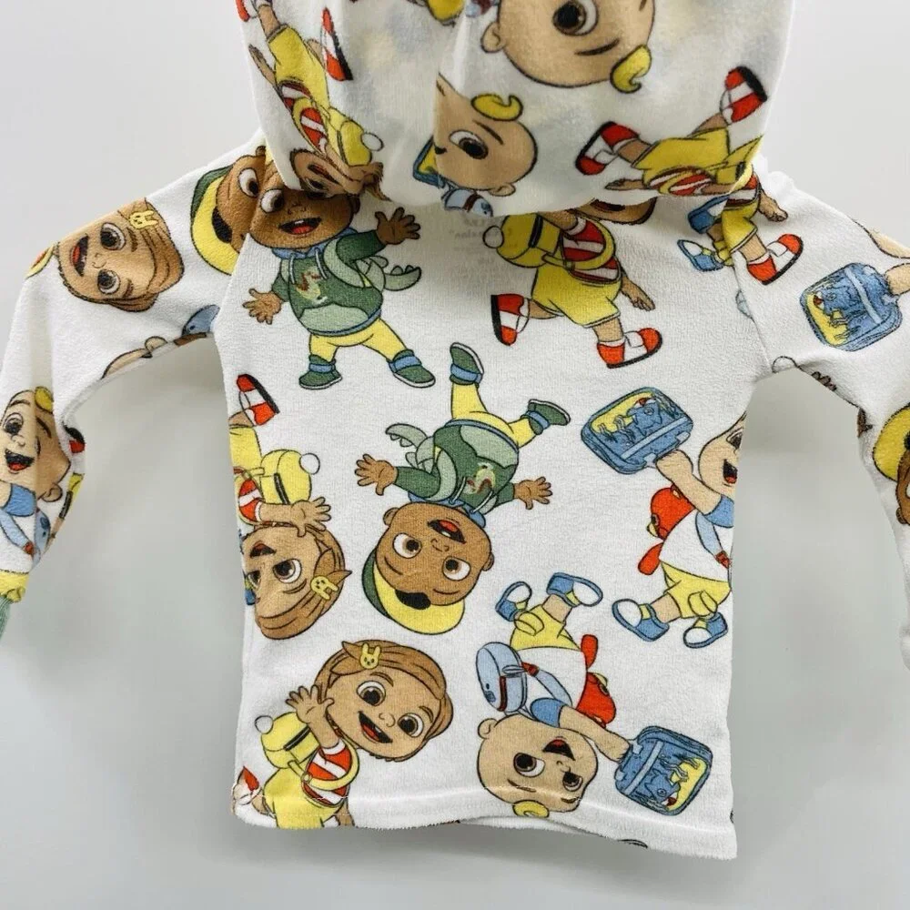 Cocomelon Unisex Size 18 Months Fleece Character 2 Piece Pajama Set JJ Nina‎